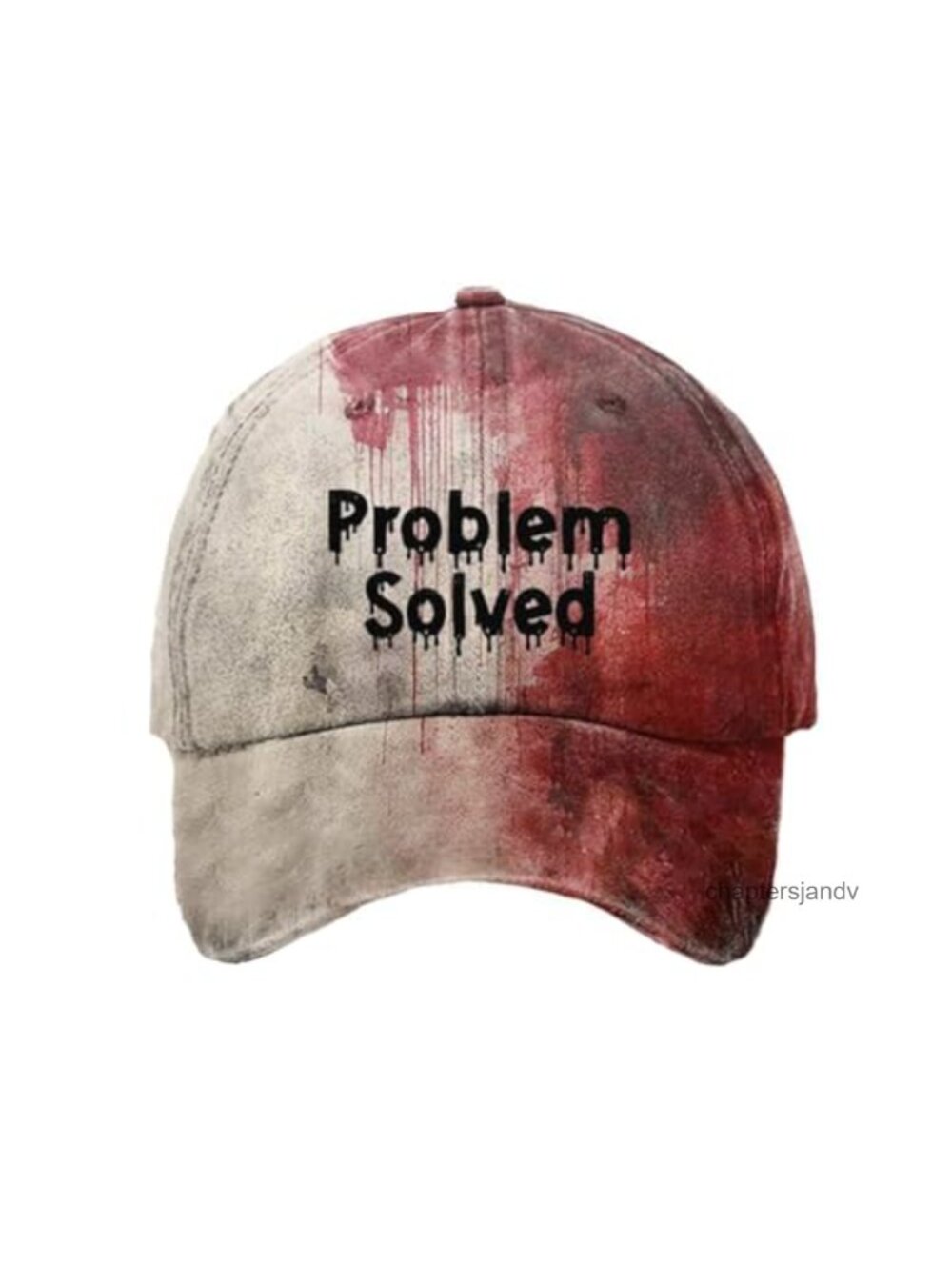 Funny Halloween Bloody Baseball Cap Adjustable Twill Hat for Men Women